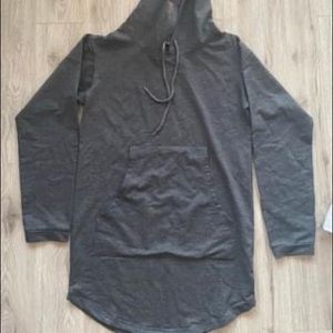 Dark Gray Sweater Dress